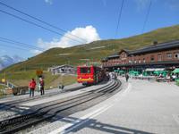 auf der Kleinen Scheidegg ... (Jungfraubahn)