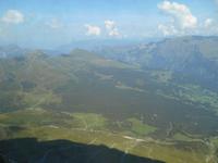 Fahrt mit der Jungfraubahn (Panorama von der Station Eigerwand)