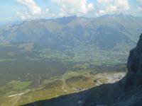Fahrt mit der Jungfraubahn (Panorama von der Station Eigerwand)