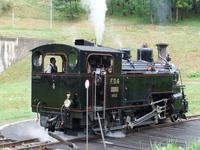 Dampflok der Furkabahn