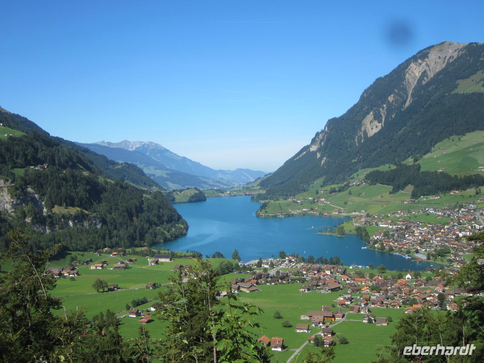 Blick auf den Lungernsee