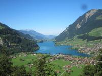 Blick auf den Lungernsee