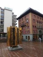 0040 Glacier-Bernina-Express- Ortsrundgang St. Moritz  - Rathausplatz