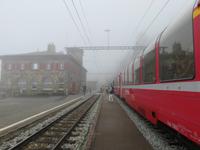 0099 Glacier-Bernina-Express- Fahrt mit dem Bernina-Express - Stopp an der Alp Grüm