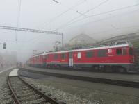 0101 Glacier-Bernina-Express- Fahrt mit dem Bernina-Express - Stopp an der Alp Grüm0100 Glacier-Bernina-Express- Fahrt mit dem Bernina-Express - Stopp an der Alp Grüm
