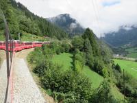 0122 Glacier-Bernina-Express- Fahrt mit dem Bernina-Express -