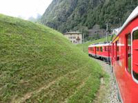 0141 Glacier-Bernina-Express- Fahrt mit dem Bernina-Express - Kreisviadukt Brusio