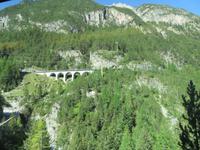 0229 Glacier-Bernina-Express- Fahrt mit dem Glacier-Express