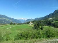 0250 Glacier-Bernina-Express- Fahrt mit dem Glacier-Express - im Prättigu