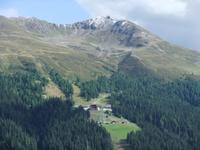 Blick von der Schatzalp zum Jakobshorn