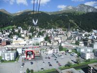 Fahrt auf das Jakobshorn