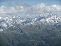 Blick vom Weißfluhgipfel