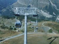 Fahrt von Sunnegga zur Station Blauherd