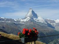 Blick von der Station Blauherd zum Matterhorn