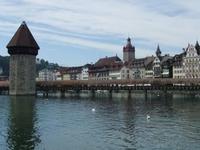 Die Kapellbrücke iin Luzern