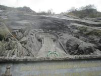 Schöllenenschlucht-Fahrt mit dem Bus- an der Teufelsbrücke