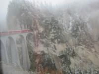 Bernina-Express, Fahrt von Tiefencastel nach Tirano-Landwasserviadukt