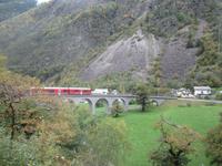 Bernina-Express, Fahrt von Tiefencastel nach Tirano