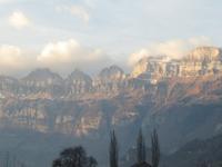 001 Silvester im Berner Oberland - Anreise - die Churfirsten