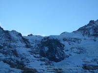020 Silvester im Berner Oberland - Ausflug zum Jungfraujoch - Kleine Scheidegg - Blick zum Jungfraujoch