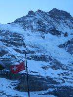 024 Silvester im Berner Oberland - Ausflug zum Jungfraujoch - Blick zur Jungfrau