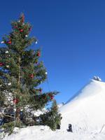 059 Silvester im Berner Oberland - Ausflug zum Jungfraujoch - auf dem Plateau - Blick zur Sphinx