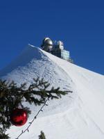 061 Silvester im Berner Oberland - Ausflug zum Jungfraujoch - auf dem Plateau - Blick zur Sphinx