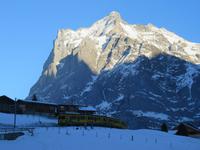 093 Silvester im Berner Oberland - Ausflug zum Jungfraujoch - Blick zum Schreckhorn