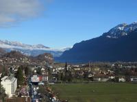 177 Silvester im Berner Oberland -  Interlaken - Blick über die Höhematte vom Hotel Metropol