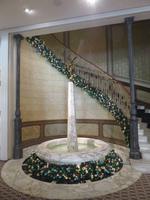 197 Silvester im Berner Oberland - Interlaken - Neujahrstag - Weihnachtsdekoration im Hotel Viktoria-Jungfrau