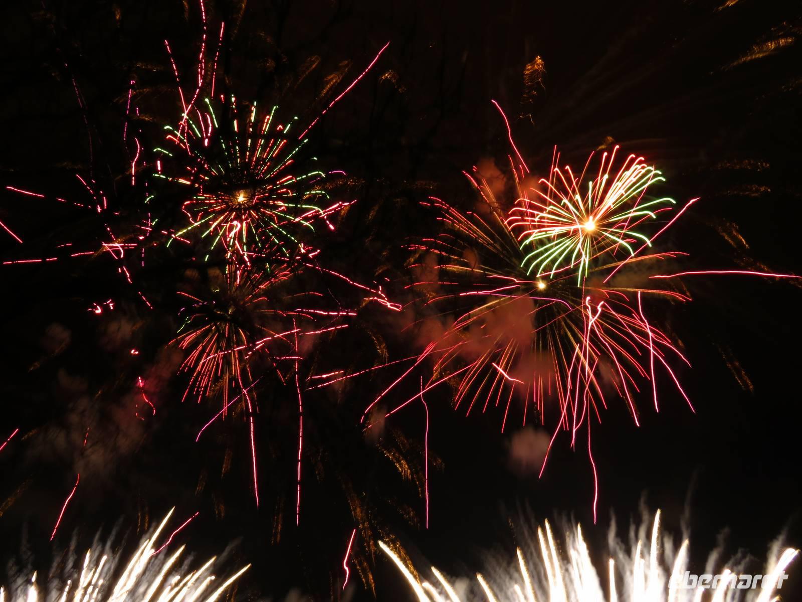 232 Silvester im Berner Oberland - Interlaken - Neujahrstag - Neujahrsfeuerwerk