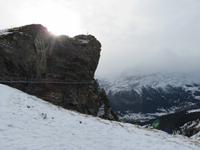 270 Silvester im Berner Oberland - Ausflug nach Grindelwald - auf dem First - Cliff Walk