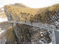 280 Silvester im Berner Oberland - Ausflug nach Grindelwald - auf dem First - Cliff Walk