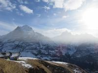 299 Silvester im Berner Oberland - Ausflug nach Grindelwald - auf dem First  -