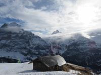 304 Silvester im Berner Oberland - Ausflug nach Grindelwald - auf dem First  -