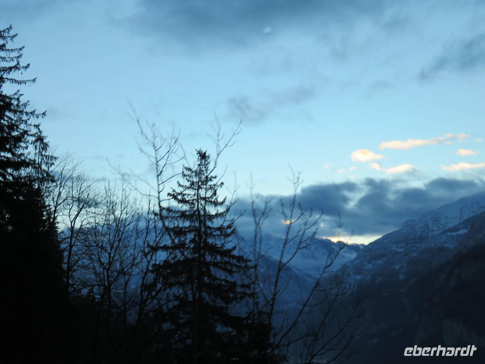 368 Silvester im Berner Oberland - Rückreise - Blick ins Grimselgebiet
