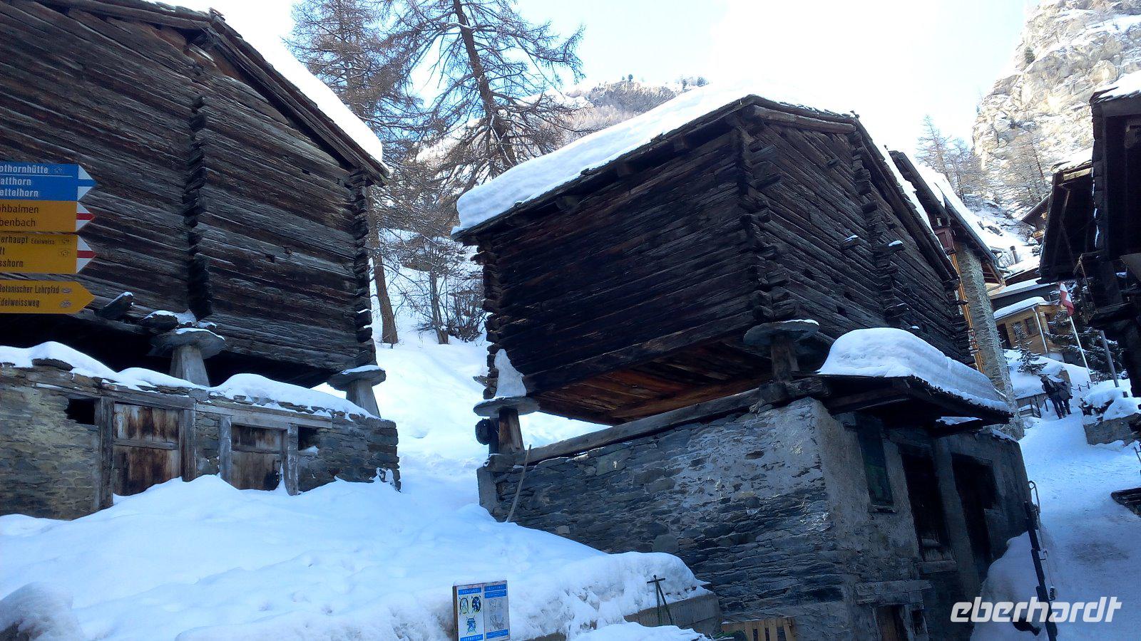 Zermatt-Bummel durch den Ort