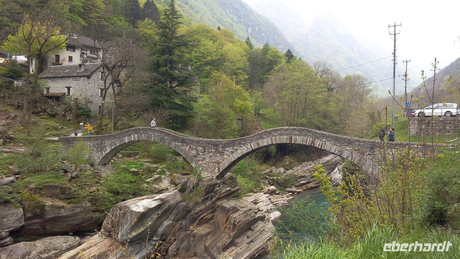 Verzascatal, fakultativer Ausflug,  Ponte die Salti in Lavertezzo