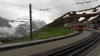 Grindelwald, Fahrt zum Jungfraujoch- Stopp auf der Kleinen Scheidegg