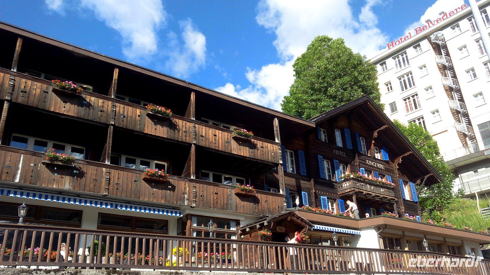 Grindedlwald, unser Hotel Jungfrau Lodge