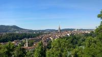 Bern, Stadtführung-Rosengarten-Blick auf die Stadt