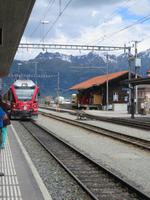 Glacier-Bernina-Reise, Fahrt mit dem Bernina-Express