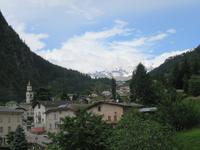 Glacier-Bernina-Reise, Fahrt mit dem Bernina-Express -  bei Brusio