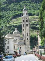 Glacier-Bernina-Reise, Tirano - Kirche Madonna di Tirano