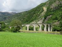 Glacier-Bernina-Reise, Kreisviadukt Brusio
