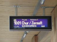 Glacier-Bernina-Reise, Fahrt mit dem Glacier-Express