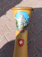 Glacier-Bernina-Reise, Abendessen auf Sunnegga - Alphorn