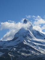 Glacier-Bernina-Reise, Abendessen auf Sunnegga - Matterhorn
