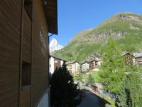 Glacier-Bernina-Reise, Zermatt Blick zum Matterhorn