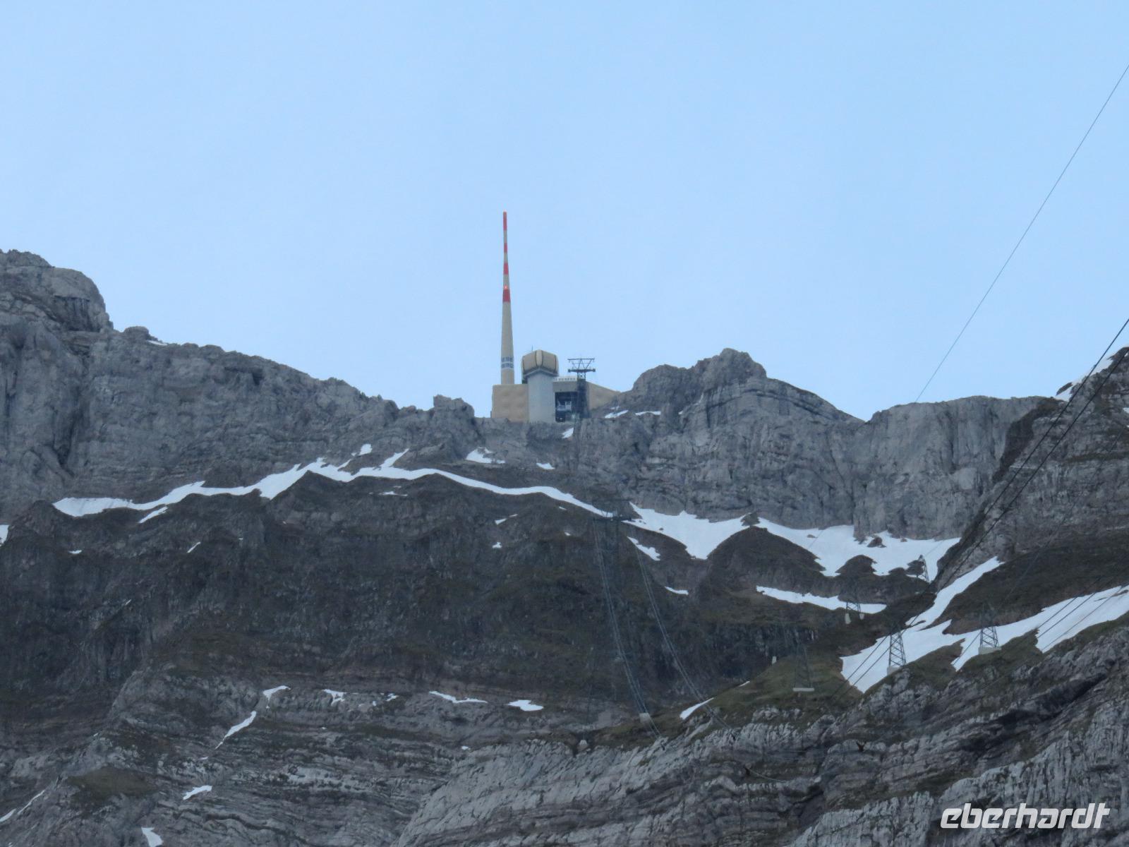 Glacier-Bernina-Reise, Blick zum Säntis